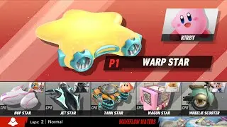 Kirby Air Riders - Air Ride Mode: Waveflow Waters