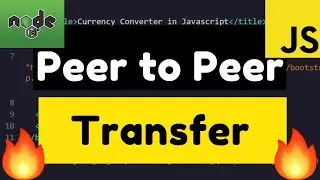Node.js Express Peer to Peer File Transfer Images Videos Socket.io WebRTC Live App Example 2020