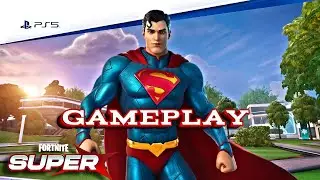 (PS5) Fortnite Chapter 6 S3: Clark Kent/Superman Gameplay