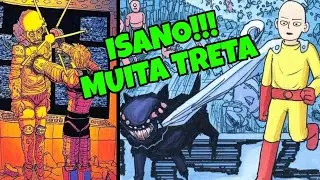 One Punch Man Webcomic 155 - SAITAMA &eacute; alertado sobre um INIMIGO PODEROSO! GENOS vai M@TAR BOFOI?