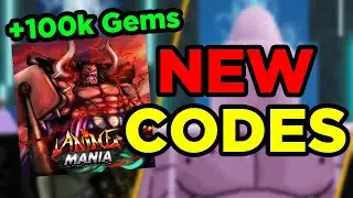 NEW ANIME MANIA CODES + UPDATE