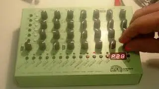 mfb dominion club & my next 10 presets with motion sequencer