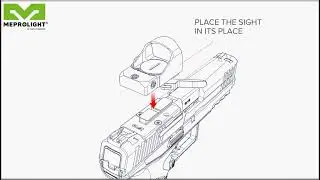 Mepro Micro RDS With Optics Ready Quick Detach Mount