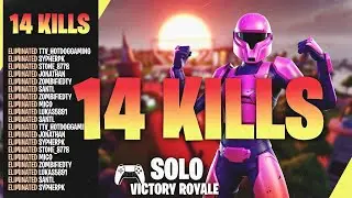 14 KILL Solo Victory Royale in Fortnite Reload! 🔥 Full Gameplay