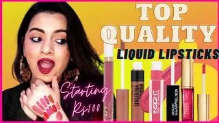 💄💄Top 10 liquid lipsticks under Rs500 | 👍Best Liquid lipsticks of 2023💕 | Comfortable formula 💋💋