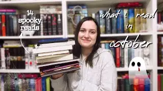 October Reading Wrap Up ft. 14 spooky books and some amazing 5 star reads
