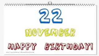 22 November Special New Birthday Status Video, happy birthday wishes, birthday msg quotes जन्मदिन