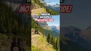 Лучшие мотоциклетные дороги Америки: Дорога на юг (Going-to-the-Sun Road).