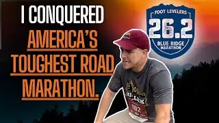 🎖️I Conquered America's TOUGHEST Road Marathon... | ⛰️Blue Ridge Marathon 2025