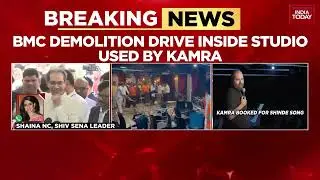 BMC Demolishes Parts Of Mumbai's Habitat Comedy Club After Kunal Kamra's Controversial Show
