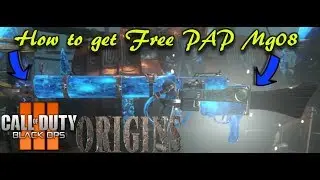 How to get FREE PAP Mg08 + Build Maxis Drone (Bo3 Origins)