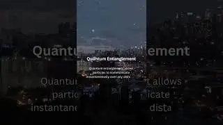 Quantum Entanglement  #sciencefacts #science #physics #markrober #vsauce #shorts #didyouknow #facts