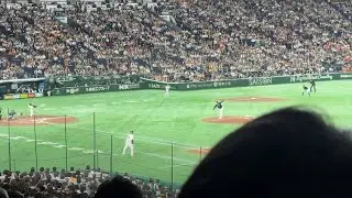 2025/03/28 東京ドーム開幕戦 (巨人－ヤクルト) 10回裏途中以降の様子 (ジャイアンツサヨナラ勝利)