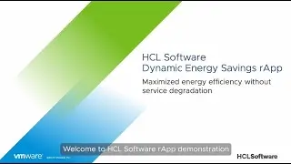 HCL Software Dynamic Energy Savings iDES rApp
