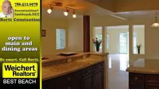 Biscayne Point waterfront home for sale.  Gated community on the water.