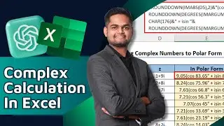 Excel in AI : Solve Complex Calculation Easily | Be10x