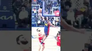 Trayce Jackson-Davis flying in for alleyoop from Andrew Wiggins#warriors#gsw#tjd#curry Stephen Curry