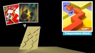 Dancing Line - All About Us + The Crystal (Teleportation Glitch)