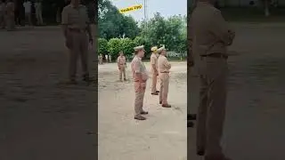 drill police training video #uppolice