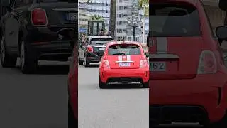 Ferrari Abarth Fiat 500 in Monaco#monaco #billionaire #luxury #supercar #luxurycar #luxurylifestyle
