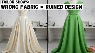 Tailor Shows How the Wrong Fabric Can Destroy an Otherwise Perfect Design
