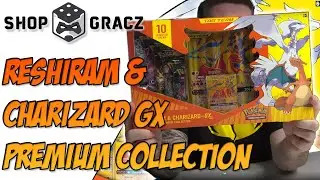 Otwieram Reshiram & Charizard Premium Colelction Tag Team Box z USA