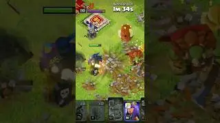 Level 80 Archer queen 🆚 PEKKA #youtubeshorts #coc