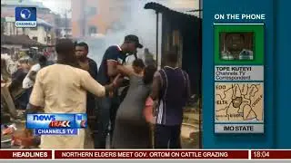 Channels TV Imo Correspondent Update On Market Relocation Clash