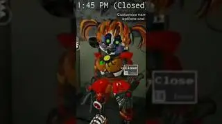 FNAF in Roblox Scrap Baby Roblox FMR #shorts #gaming #roblox