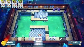 Overcooked! 2 | Night of the Hangry Horde | Level Kevin 2 | 1 player (solo) | 4 stars