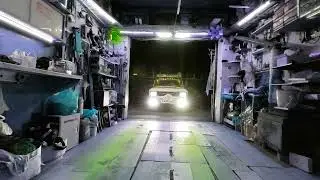НОЧНОЙ КИБЕРКОСМИЧ ВЕГАС RetroCHE CyberCosmich AZLK VIKTORIUS подсветка пульт управления LEDS 2140