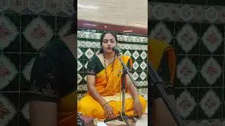 Maze manoratha bhajan by swara samprith shenoy at slvt udupi #bhajan #devotionalbhajan #125days