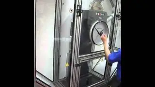 Charpy impact toughness testing machine