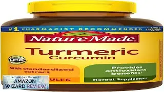 Nature Made Turmeric Curcumin 500 mg Herbal Supplement for Antioxidant Support 120 Review