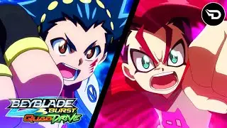 (ENGLISH DUB) BEYBLADE BURST QUADDRIVE EPISODE 04 - BEL DAIZORA VS VALT AOI!