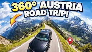 Virtual Driving in Pians Tyrol - Austria - Insta 360 camera