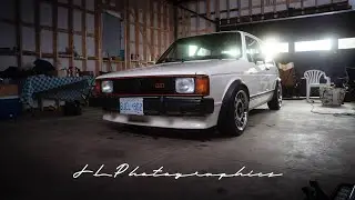 VW Rabbit GTI with RML snowflakes