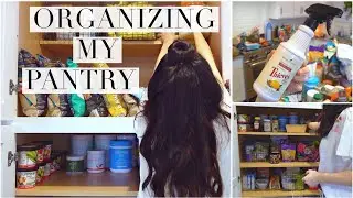 Organize and Declutter With Me + What's In My Pantry!