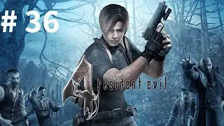 Resident Evil 4 PS2 Part 36 Krauser Knife Fight/Laser Hall