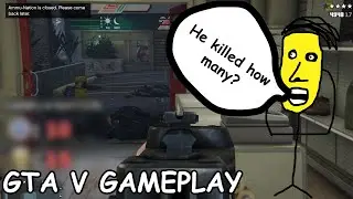 GTA V - Gun Shop Shootout Death Count