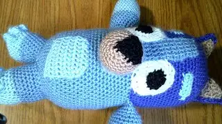 bluey crochet pattern in a minute