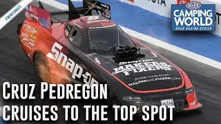 Cruz Pedregon cruises to the top spot at In-N-Out Burger Pomona Dragstrip