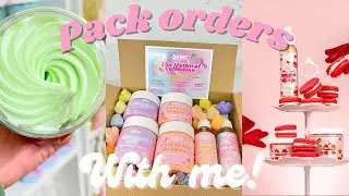Pack Orders with me 2022! 🤩 IM BACK WITH THE PACKING VIDEOS! Life of a entrepreneur!