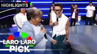 NAHULOG SIYA! Jhong, napaupo sa Laro Laro Pick stage | It&rsquo;s Showtime | Laro Laro Pick