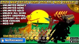 STICK WAR LEGACY ВЕРСИЯ 2026.1.16 MOD APK - РАЗБЛОКИРОВКА ВСЕХ СКИНОВ И НЕОГРАНИЧЕННЫЕ ДЕНЬГИ | Н...