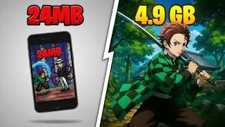 Demon Slayer Mobile Games Tested | 24MB to 4.9GB 😱