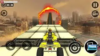 Racing Quad Bike Moto Stunt ATV Impossible Track / Android Gameplay #2