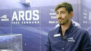 Спуск на воду судна AROS &mdash; автономного и дистанционно управляемого судна, разработанного компание...