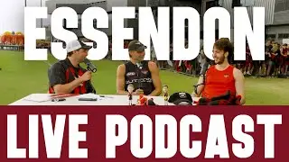 Essendon FC live 2026 Preview at Bombers HQ!!