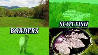 Peebles, Scottish Borders: Great Map of Scotland, Short version